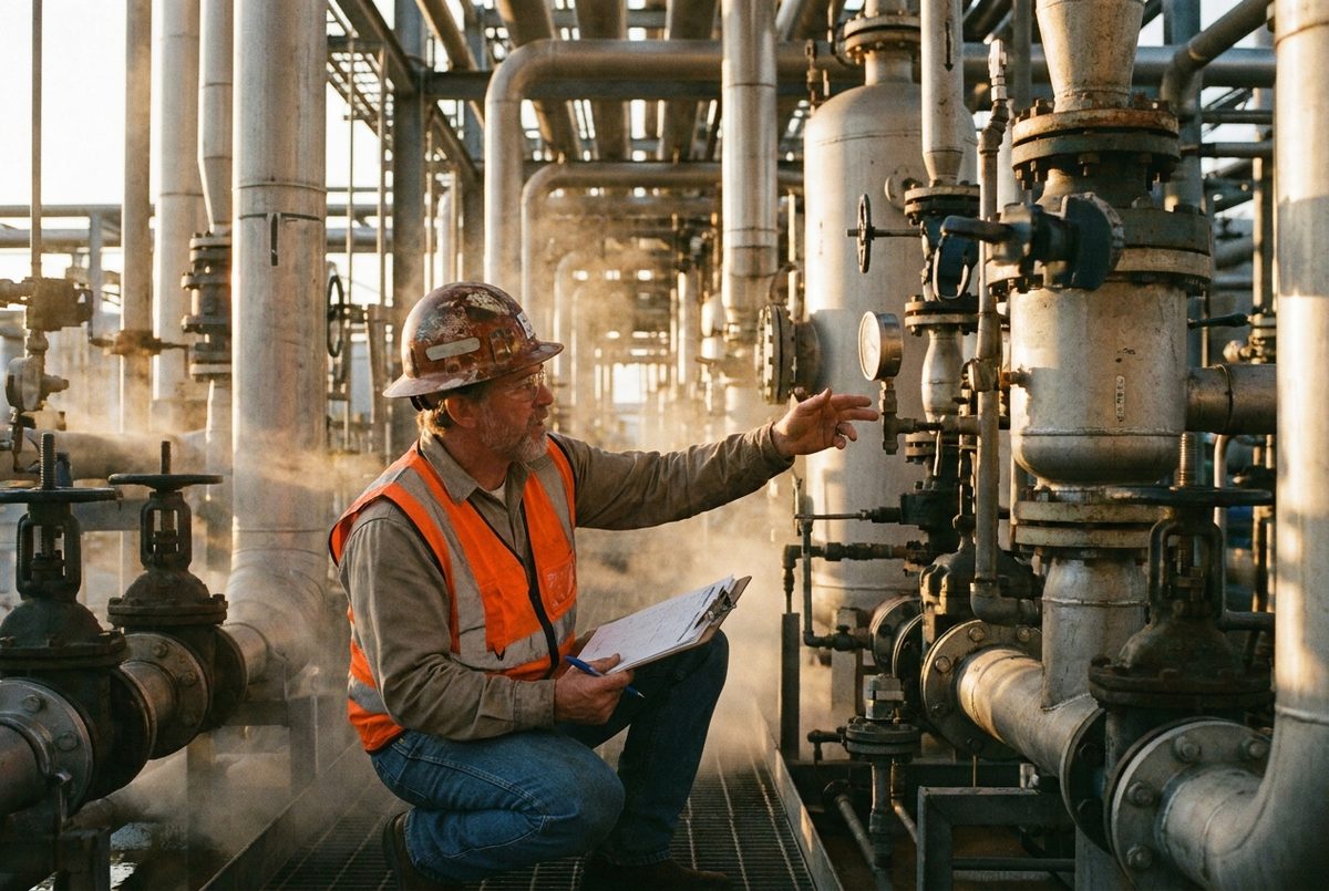 Industrial plant inspection